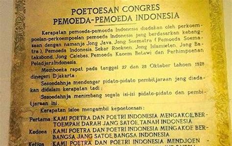 Fakta-fakta Peristiwa Sejarah Sumpah Pemuda 28 Oktober 1928, Ini Deretan Tokoh yang Berperan ...