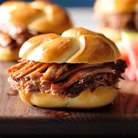 Pulled Brisket Sandwiches Recipe: How to Make It | Taste of Home