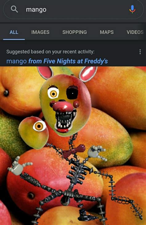 FNAF Mango Mangle | Fnaf, Fnaf funny, Fnaf memes