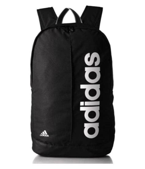 Adidas Black Canvas College Bags- 15 Inch Backpacks Office Bags Shoulder Bag For Men & Women ...