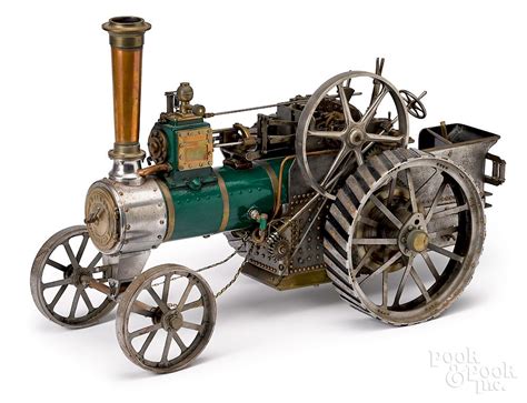 Live steam traction engine model sold at auction on 15th June | Bidsquare