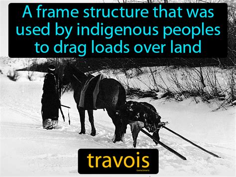 Travois Definition & Image | GameSmartz