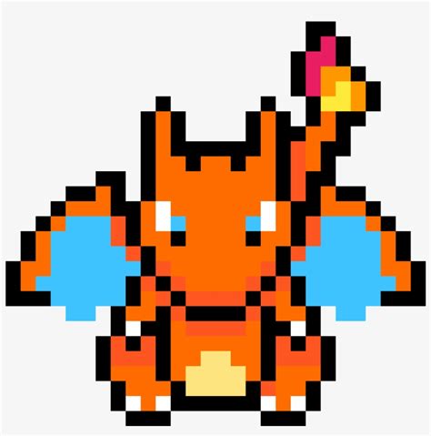 Pokemon Pixel Art Charizard