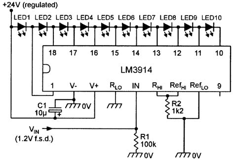 Lm3915 Vu Meter Circuit Diagram : Lm3915 Vu Meter Schematic - PCB ...