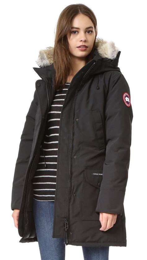 Lyst - Canada Goose Trillium Down-Filled Parka in Black