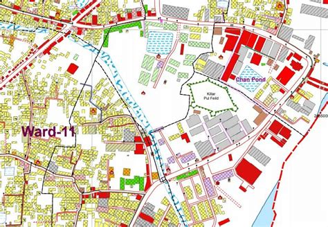 Figure Shows:: Part of Narayanganj City Corporation Map That Represents ...