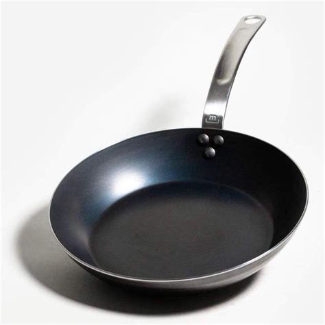 10" Blue Carbon Steel Frying Pan 10" Carbon Steel Pan, Chef Shop, Fry ...