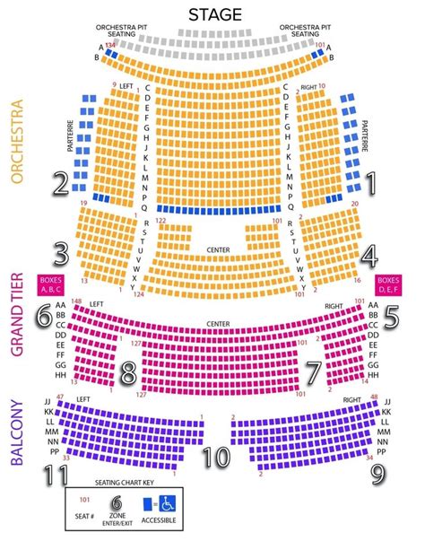 hult center seating chart | Seating charts, Orchestra, Theater seating