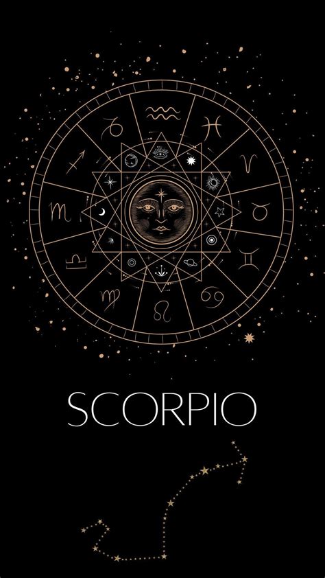 Scorpio Mobile Wallpaper - Etsy