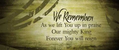 We Remember Lyrics Video | hymncharts.com