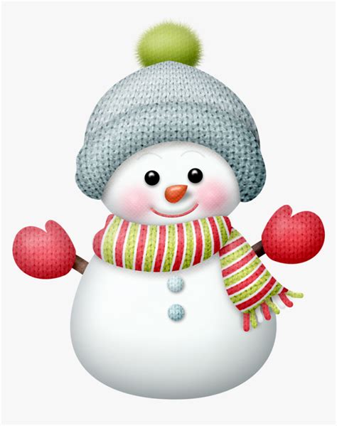 Snowman Snowmen Clipart Picture Transparent Png - Cute Christmas Snowman Cartoon, Png Download ...