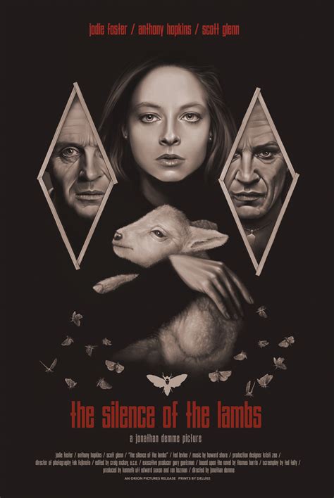 The Silence Of The Lambs | Poster By Nickchargeart