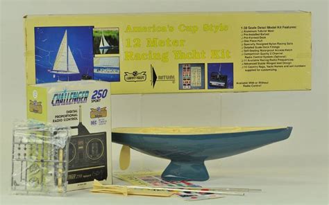 REMOTE CONTROLLED RACING YACHT - Nov 10, 2012 | Bertoia Auctions in NJ