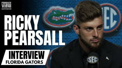 Ricky Pearsall talks Billy Napier Impact at Florida, Gators QB's, Pac 12 vs. SEC & Gators Fan ...