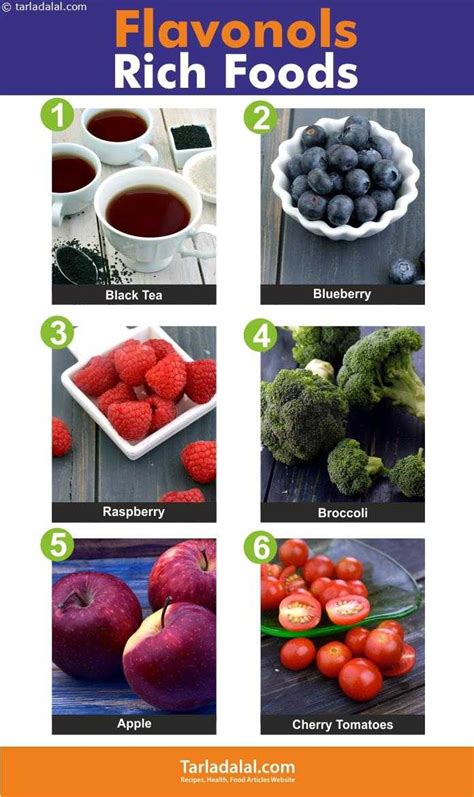 What are Flavonols, Health Benefits, Foods rich in Flavonols