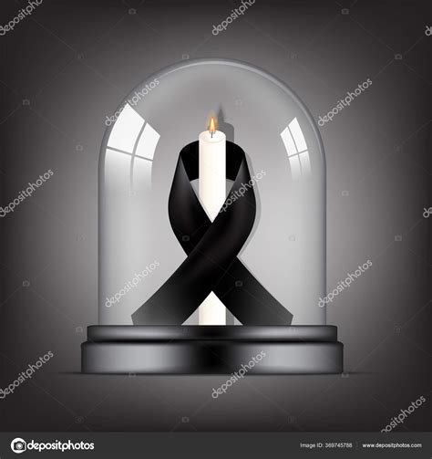 Black Ribbon Banner Transparent