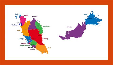 States map of Malaysia | Maps of Malaysia | Maps of Asia | GIF map ...