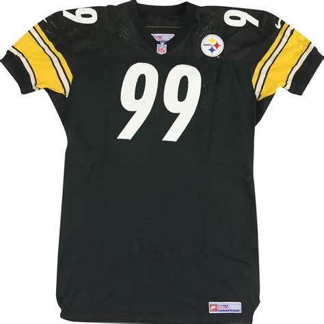 1998 Levon Kirkland Game Worn Pittsburgh Steelers Jersey (Photo-Matched to Four Games)