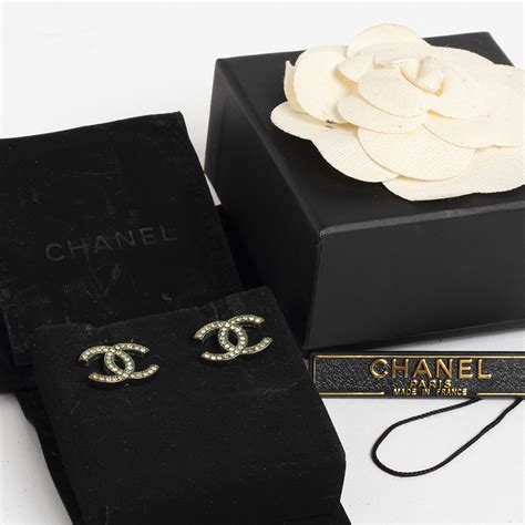 Chanel CC Earrings | Vintage And Prestige