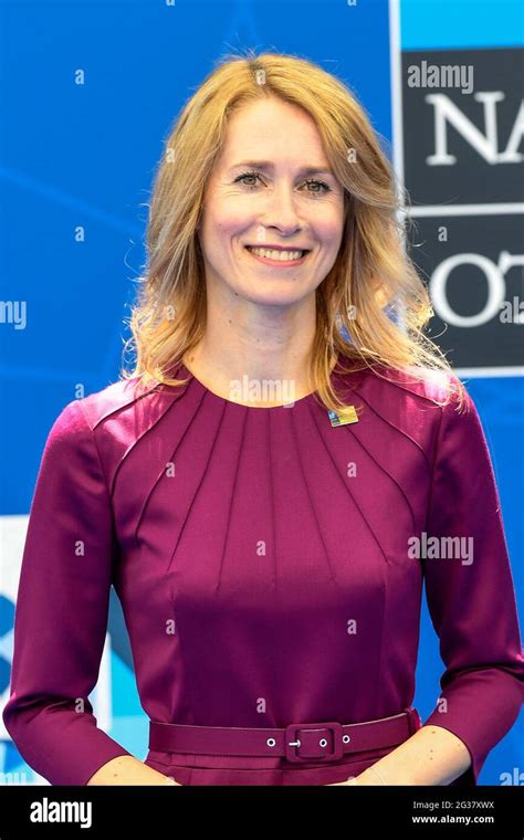 Estonia – Prime Minister Kaja Kallas during NATO SUMMIT 2021 in ...