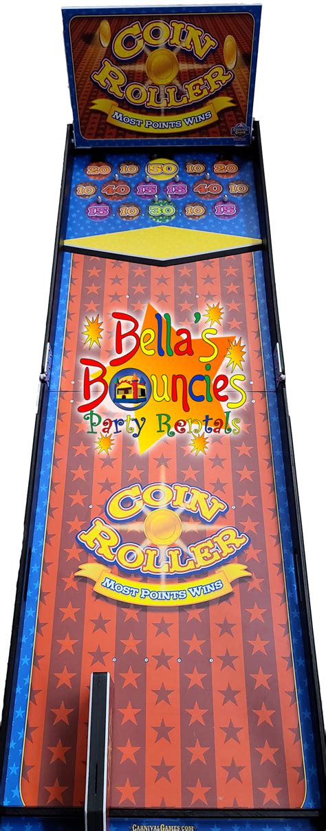 Coin Roller Carnival Game | Bella's Bouncies | bounce house rentals in Antioch, IL