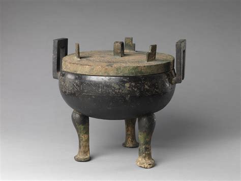 Ritual Tripod Cauldron with Cover (Ding) | China | Eastern Zhou dynasty (770–256 BCE) | The ...