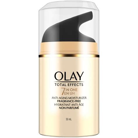 Olay Total Effects Anti-Aging Face Moisturizer, Fragrance-Free 1.7 fl ...