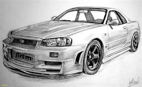 Car Pencil Drawing at PaintingValley.com | Explore collection of Car ...