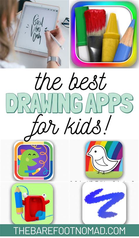 Five Best iPad Drawing Apps for Kids | Ipad drawing app, Kids app, Ipad ...