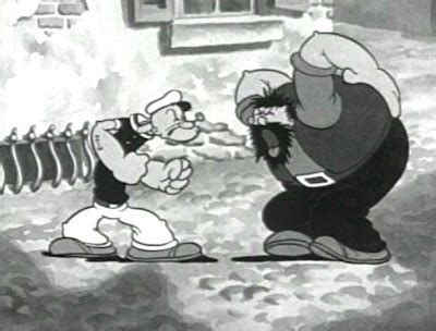 John K Stuff: Popeye - "Blow Me Down" (1933) - fighting