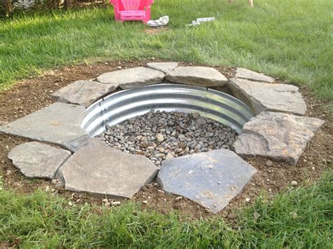 Built my in-ground fire pit this weekend! #fireplace #firepit #diy | In ...