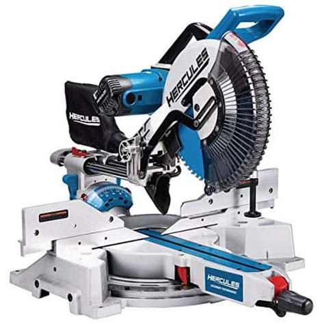 Hercules HE74 12" Professional Double-Bevel Sliding Compound Miter Saw ...