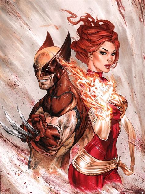 Logan & Jean Grey by Eric 'EBAS' Basaldua | Wolverine and jean grey, Wolverine and jean, Wolverine