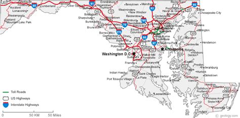 Map of Maryland Cities - Maryland Road Map | Maryland city, Chesapeake city, Map