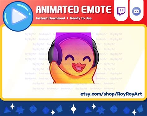 Twitch Emote Animated - Cute Yellow Duck Jam Dancing Party Emote Animated in 2022 | Twitch ...