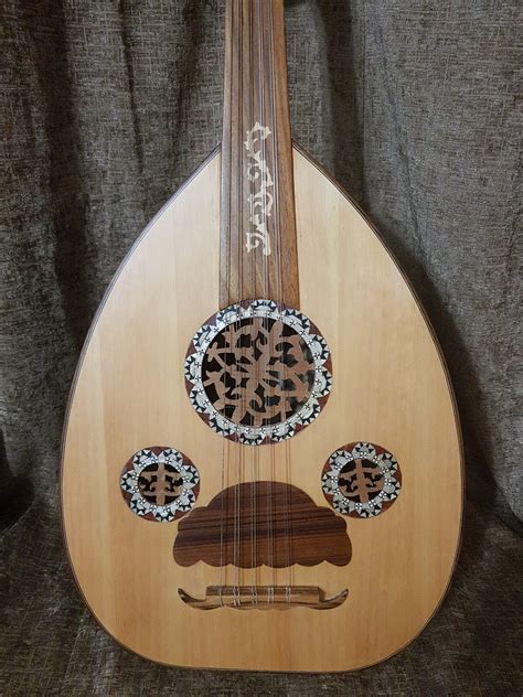 Professional Egyptian Arabic Oud , Mahogany oud with Spruce soundboard ...