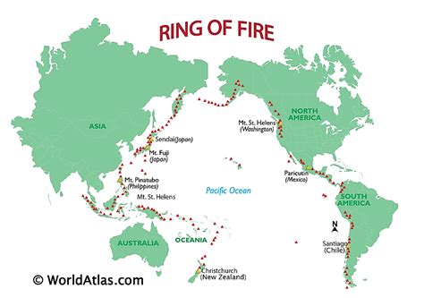 Ring Of Fire World Map - When Do We Spring Forward In 2024