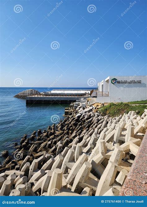 Muscat City Oman City Skyline. Editorial Image - Image of terrain ...