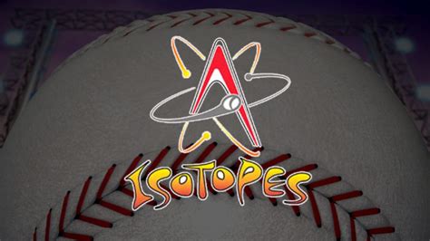 Isotopes Baseball Logo