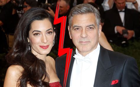 Divorce rumors surrounding George Clooney and his wife Amal Alamuddin