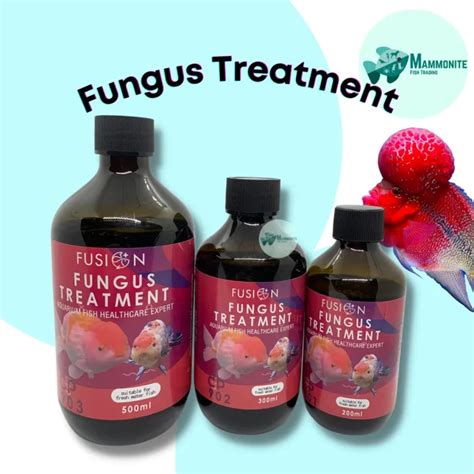 Aquarium Fish Fungus Disease Cure Treatment Anti-Bacterial 500mL 300mL ...