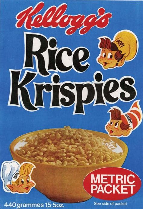 A history of Kellog’s Snap! Crackle! Pop! slogan – Creative Review | Kellogs, Best cereal ...