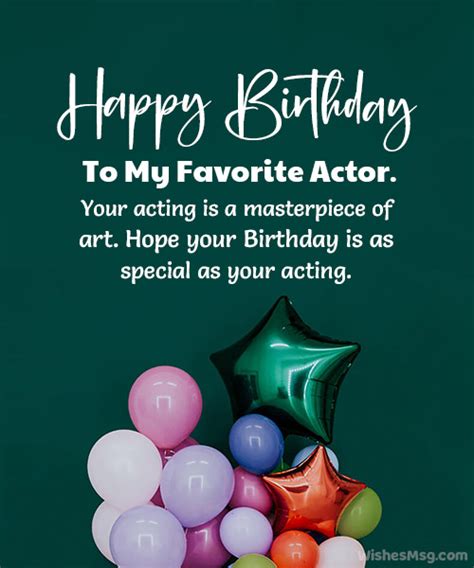 Celebrity Birthday Wishes and Messages - WishesMsg