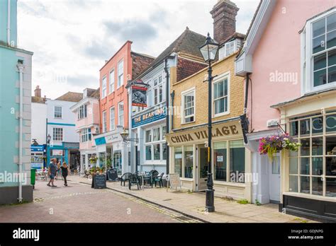 Market Place Faversham Kent England UK Stock Photo - Alamy