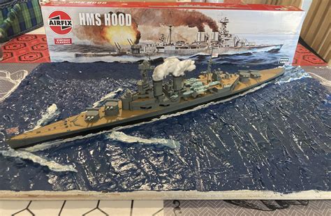 Airfix 1/600 HMS Hood : r/modelmakers