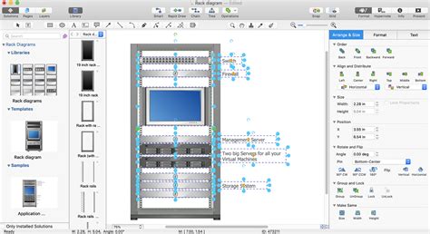 Create a Visio Rack Diagram | ConceptDraw HelpDesk