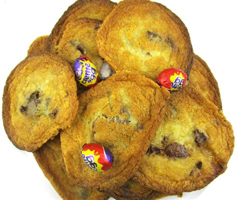 Easy Creme Egg Cookies ♥