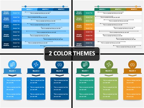 3 Month Training Plan PowerPoint and Google Slides Template - PPT Slides