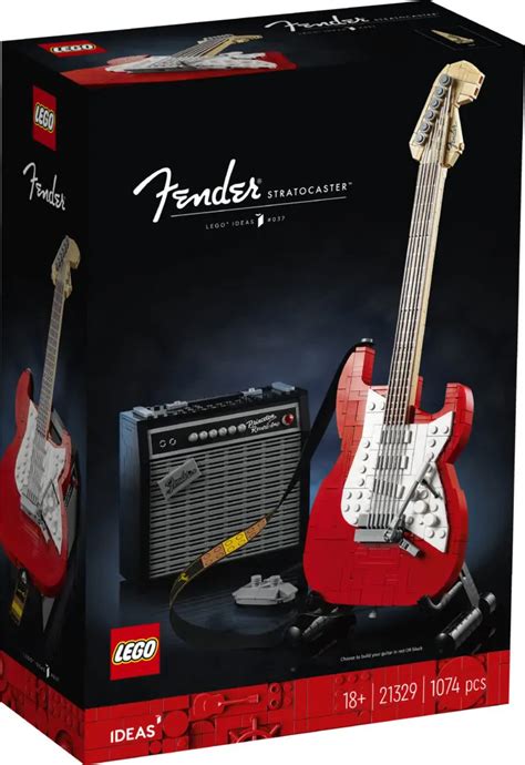 LEGO Ideas 21329 Fender Stratocaster officially unveiled