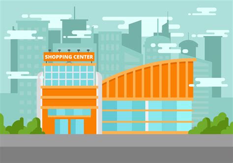 Free Shopping Center Vector Illustration 173153 Vector Art at Vecteezy